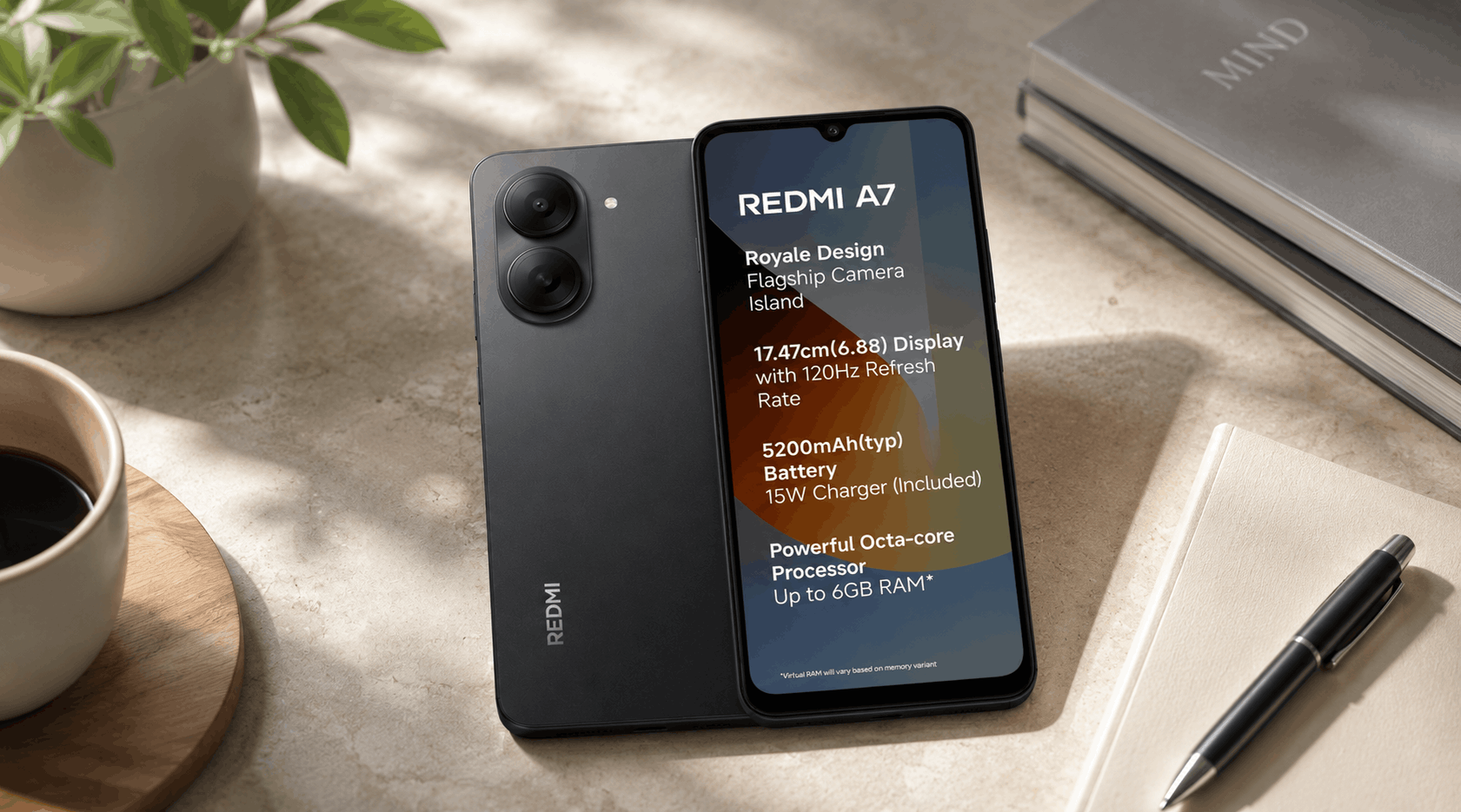 REDMI-A7-3/64-BLACK